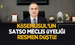 Kösemusul’un SATSO Meclis üyeliği resmen düştü