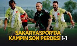 Bolu’da son randevu: Sakaryaspor’dan 1-1’lik veda