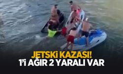 Jetski kazası: 1’i ağır 2 yaralı