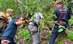 Geyve’de mahsur kalan kişi AFAD ekiplerince kurtarıldı