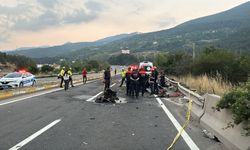 D-100'de kaza: 1 ölü, 2 yaralı