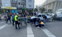 Bilecik'te motosikletin çarptığı yaya yaralandı