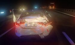 Alkollü sürücünün çarptığı otomobilde 3 kişi yaralandı