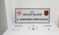 Eskişehir'den aldığı uyuşturucuyla Bilecik'e gelirken yakalandı