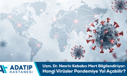 Uzm. Dr. Nesrin Kebabcı Mert bilgilendiriyor: Hangi virüsler pandemiye yol açabilir?