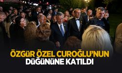 Özgür Özel Oğuzcan Curoğlu'nun düğününe katıldı