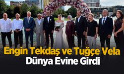 Engin Tekdaş ve Tuğçe Vela Dünya evine girdi