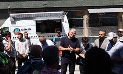 Başkan Osman Çelik'ten Filistin Konvoyu'na ziyaret