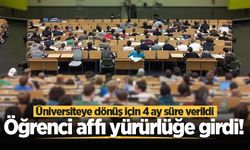 Resmi Gazete'de yayımlandı: Öğrenci affı yürürlüğe girdi