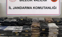 Otobüsten 750 bin liralık kaçak giyim çıktı
