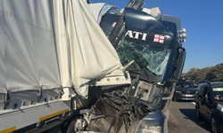 Zincirleme trafik kazası 2 yaralı