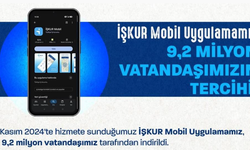 İŞKUR Mobil 9,2 milyon vatandaşa ulaştı