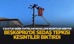 Beşköprü'de elektrik kesintileri bıktırdı! SEDAŞ'a tepki