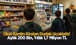 Okul Kantin kiraları dudak uçuklattı!