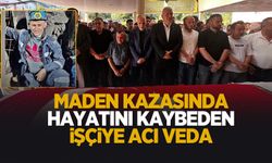Maden kazasında hayatını kaybeden işçiye son görev