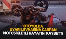 TEM Otoyolu’nda motosikletli feci kazada yaşamını yitirdi