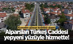 Kuzeyden güneye kesintisiz ulaşım: Alparslan Türkeş Caddesi yepyeni yüzüyle hizmette!