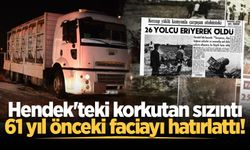 Hendek'teki korkutan sızıntı 61 yıl önceki faciayı hatırlattı!