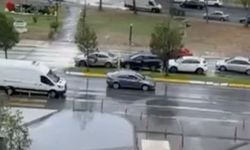 Serdivan'da yağmur sonrası zincirleme kaza