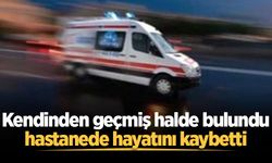 Serdivan'da kendinden geçmiş halde bulunan kişi hayatını kaybetti