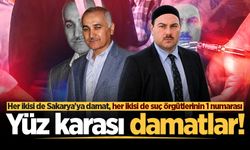 Her ikisi de Sakarya’ya damat, her ikisi de suç örgütlerinin 1 numarası: Yüz karası damatlar!