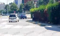 Serdivan'da hareketli anlar! Polisi görünce kaçtı
