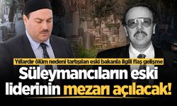 Yıllardır ölüm nedeni tartışılan eski bakanla ilgili flaş gelişme: Denizolgun'un mezarı açılacak!