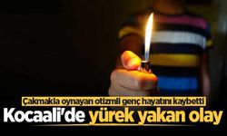 Kocaali'de yürek yakan olay: Çakmakla oynayan otizmli genç hayatını kaybetti