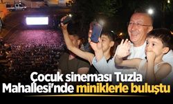 Çocuk sineması Tuzla Mahallesi'nde miniklerle buluştu
