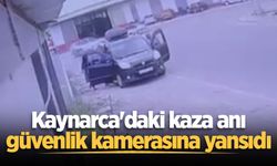 Kaynarca'daki kaza anı güvenlik kamerasına yansıdı