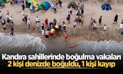 Kandıra sahillerinde boğulma vakaları: 2 kişi denizde boğuldu, 1 kişi kayıp
