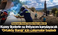 Kuzey ilçelerin su ihtiyacını karşılayacak ‘Ortaköy Barajı’ için çalışmalar başladı