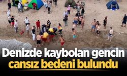 Denizde kaybolan gencin cansız bedeni bulundu