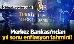 Merkez Bankası'nın yıl sonu enflasyon tahmini belli oldu
