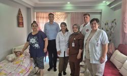 Hastaların talepleri evlerinde dinlendi