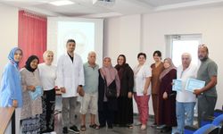 Karasu Devlet Hastanesinde diyabet okulu eğitimi düzenlendi