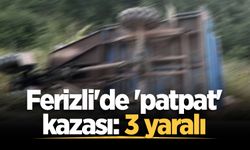 Ferizli'de 'patpat' kazası: 3 yaralı
