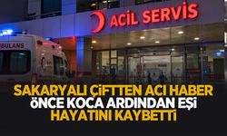 Sakaryalı çift kazada hayatını kaybetti