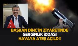 Başkan Dinç'in ziyaretinde gerginlik iddiası!