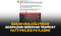 Bakan Uraloğlu'nda Adapazarı-Serdivan Tramvay Hattı paylaşımı