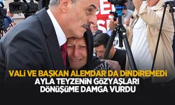 Vali ve Başkan Alemdar'da dindiremedi! Ayla teyzenin gözyaşları dönüşüme damga vurdu