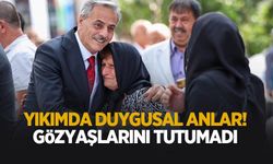 Gözyaşlarıyla veda etti! Tığcılar’da dönüşüm başladı
