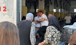 Pazarda 'yol verme' kavgası