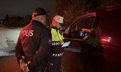 D-100’de polis ekiplerinden geniş çaplı denetim
