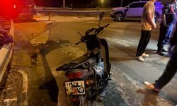 Bilecik'te motosikletle otomobil çarpıştı, 1 kişi yaralandı