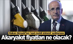 Akaryakıt fiyatları ne olacak? Bakan Şimşek'ten 'eşel mobil sistemi' açıklaması