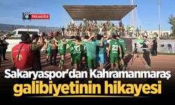 Sakaryaspor'da Kahramanmaraş maçının galibiyet hikayesi yayınlandı!