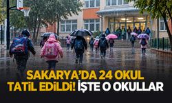 24 okul tatil edildi!