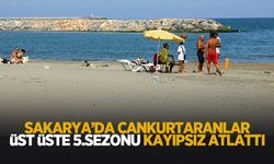 Sakarya'da cankurtaran ekibi üst üste 5. sezonu kayıpsız kapattı