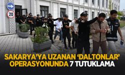 Sakarya'ya uzanan Daltonlar operasyonunda 7 kişi tutuklandı